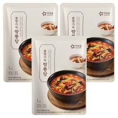 OURHOME 韓式海鮮辣湯即食調理包, 400g, 3個