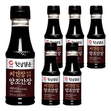 햇살담은 씨간장 숙성공법 양조간장, 200ml, 6개
