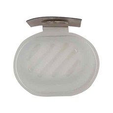 Easy 易立家 肥皂盒, 防水防鏽絕對耐用, 超強黏性貼於水槽內, MIT, 玫瑰金色貼片, 1組