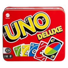 美國 UNO DELUXE 豪華盒裝版, 7歲以上適用, MGM37807, 1盒