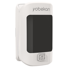 yobekan 家用指夾式脈搏血氧測量儀/心率檢測儀 運動便攜血氧機 非醫療器材 白色, 1個, 1個裝