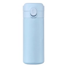 키에 슬림 원터치 텀블러, 블루, 350ml, 1개