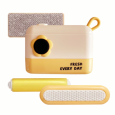 Cosnel 便攜式衣物除塵器 黃色, 1個