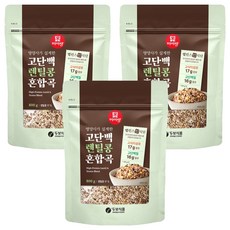 미이랑 영양사가 설계한 고단백 렌틸콩 혼합곡, 800g, 3개