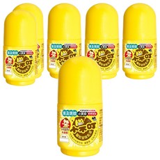 小不叮 草本驅蚊滾珠乳 升級版 嬰幼兒用, 有機精油, 不含DEET, 驅蚊埃及斑蚊/熱帶家蚊/小黑蚊, 30ml, 6瓶