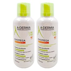 A-DERMA 艾芙美 燕麥新葉益護佳營養霜 400ml 舒緩乾癢, 2瓶