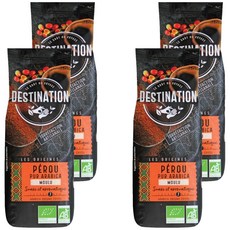 데스티네이션 유기농 페루 아라비카 분쇄커피, 250g, 4개