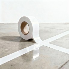 地板線標記膠帶 白色 50mm*30m, 2個
