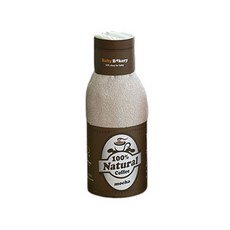 [아기옷베이커리] 꼬마 주스 (타올턱받이x2_노랑블루 페이스타올), 모카, 1개