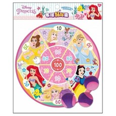 Disney Princesses 迪士尼公主 布球黏黏樂, 黏靶遊戲, 訓練手眼協調, 安全材質, 1組