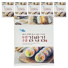예맛 두 번 구운 김밥김, 33g, 6개