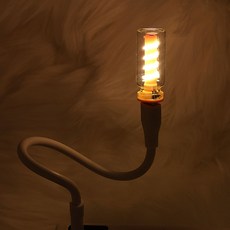 멀티탁 코브라 USB 차량용 엠비언트 터치 무드등, 웜화이트 2700K