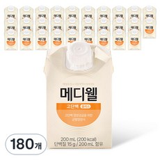메디웰 고단백 플러스, 200ml, 180개