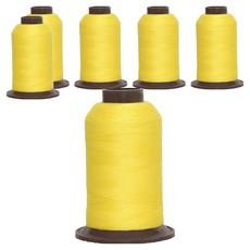 HAPPY BEARS ATHENA縫紉線, 322黃色, 6個