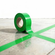 地板標線膠帶 綠色 50mm x 33m, 3個