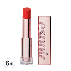 에스쁘아 립스틱 노웨어 샤인 립스틱, 5호 베어 만다린, 4.5g, 6개