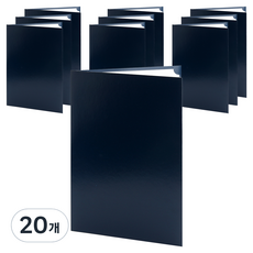 세우세 종이 상장케이스 끼움식 고급형, 진곤색, 20개