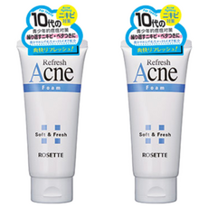 清爽泡沫潔麵粉刺 10, 120g, 2條