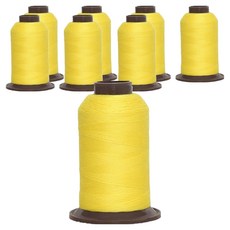 HAPPY BEARS ATHENA縫紉線, 322黃色, 8個