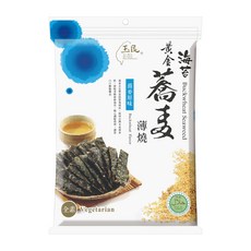 玉民 台灣黃金蕎麥海苔薄燒 原味, 40g, 1包