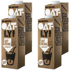 OATLY 咖啡師 巧克力燕麥奶, 1L, 全素, 4瓶