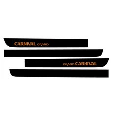 RACETECH MALL Grand Carnival 車門貼紙 車門飾條 碳纖維黑