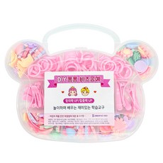 i'm pinky 絨球串珠工藝 B02 粉彩小熊, 混合色