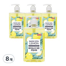 PureJour 小蘇打檸檬廚房洗潔精 按壓式, 500ml, 8個