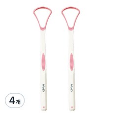 Bizon生活必需品舌頭美白卸妝清潔劑粉紅色, 10g, 4個