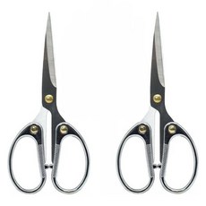 마다꾸미 다용도 스테인리스 가위, 실버(가위), 2세트