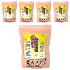 蔘大王 台灣菊花枸杞決明子茶包 6g x 10包 x 5組