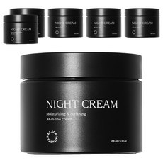 BLACK MONSTER 多效合一男士保濕晚霜 亮白, 100ml, 6罐