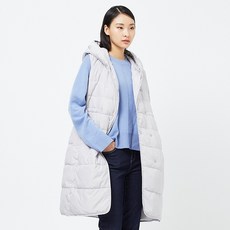 JAJU (JAJU) 女款輕量羽絨填充長版背心