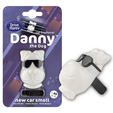 DannyTheDog 車用芳香劑, 1個, 新車氣味