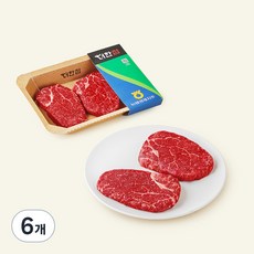 농협경제지주 더한점 1등급 안심구이용 (냉장), 6개, 200g