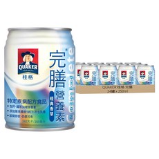 QUAKER 桂格 完膳 經典香草, 250ml, 24罐