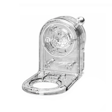 Nrbasket 吸盤沐浴掛架, 82 x 60 x 103mm, 透明色, 1個