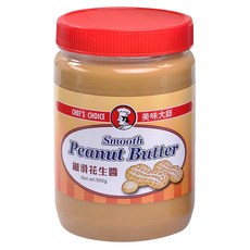 CHEF'S CHOICE 美味大師 細滑花生醬, 500g, 1罐