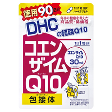 DHC 輔酶Q10膠囊食品 含維生素C 增強體力 促進代謝, 209mg, 90顆, 1包