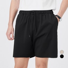 CARET 男士防皺涼感四向彈力五分鬆緊褲