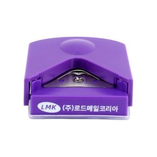 로드메일코리아 문서 코팅지 코너커터기 NO7001, 퍼플, 1개