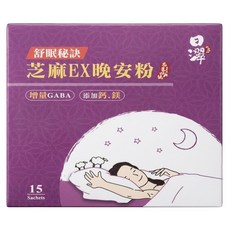 Tsuie 日濢 芝麻EX晚安粉 15入, 37.5g, 1盒