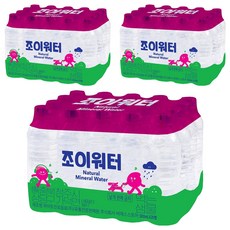 조이워터 생수 무라벨, 60개, 500ml