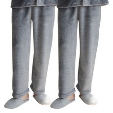 GLAM GONGGAM Hug me 超細纖維貂絨睡眠褲 2件組