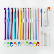 Three Sun 鉤針編織工具組 C, 隨機出貨, 1套