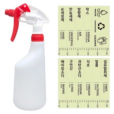 World Clean Canyon 噴霧器 650ml + 標籤貼紙組, 混合顏色, 1套