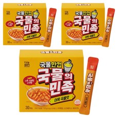 다농원 국물의민족 어묵국물맛 30개입, 3개, 120g