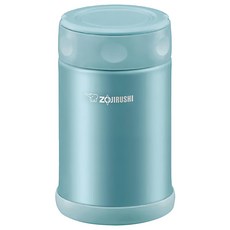 ZOJIRUSHI 象印 不鏽鋼真空燜燒杯, 粉藍色, 750ml, 1個