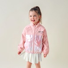 WALTONKIDS 兒童亮面蝴蝶結化纖防風夾克