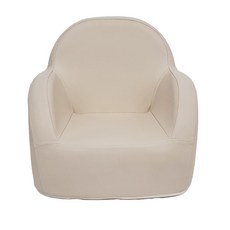 韓風皮革兒童沙發椅 PU皮革, 卡其米, 57 x 52 x 49cm